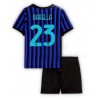 Inter Milan Nicolo Barella #23 Hjemmedraktsett Barn 2025-26 Kortermet (+ korte bukser)